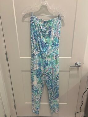 Lilly Pulitzer Strapless Jumpsuit